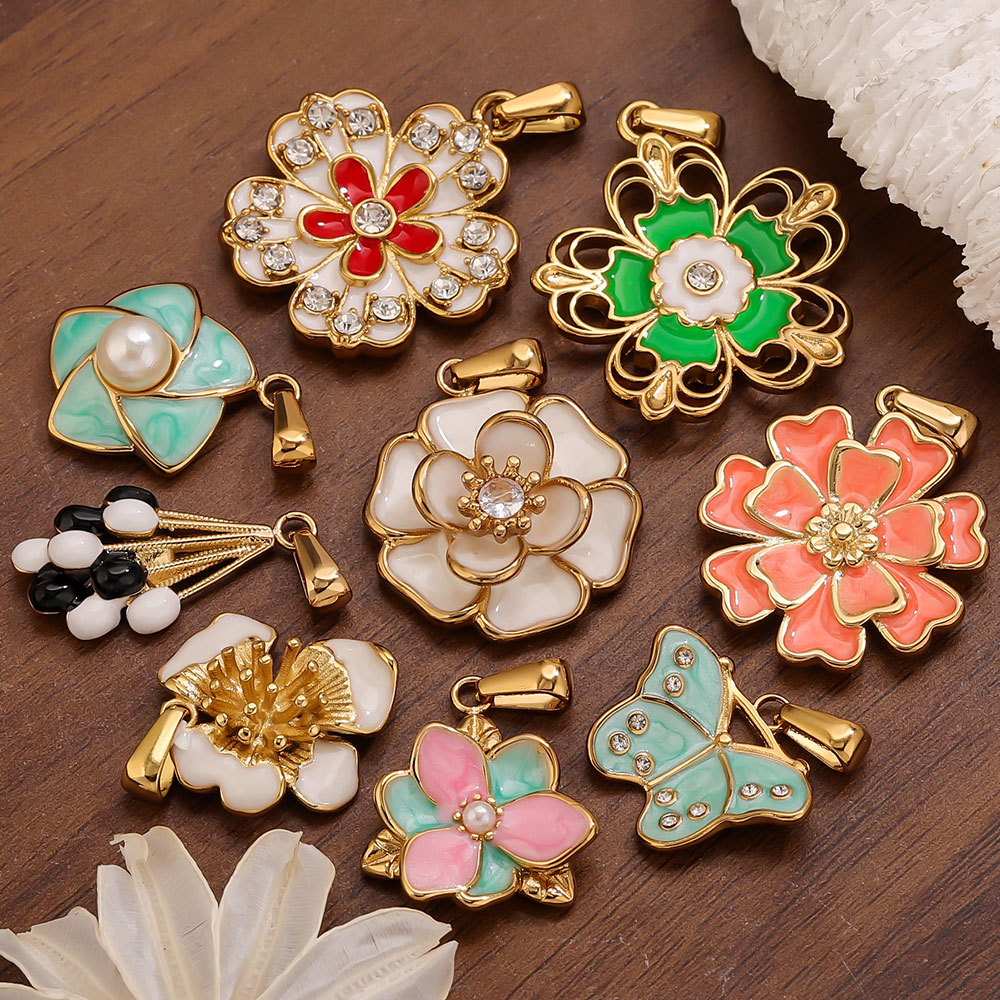 2PCS Stainless Steel Enamel La - Flower Supply recension och pris