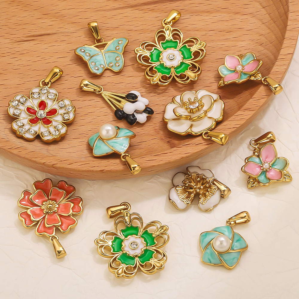 2PCS Stainless Steel Enamel La - Flower Supply recension och pris
