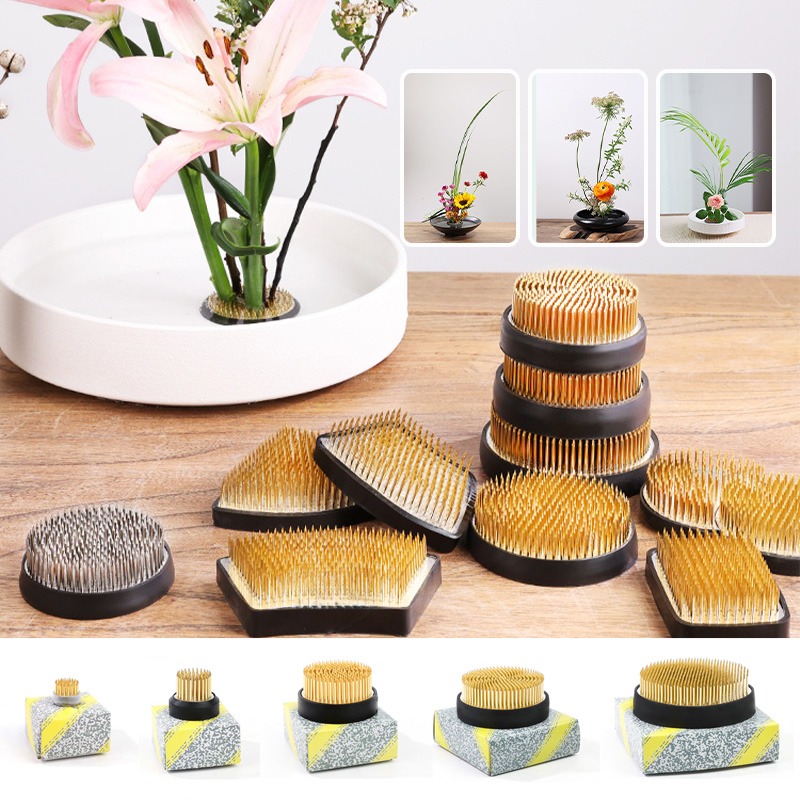 Stainless Steel Ikebana Kenzan - Florist Flower Supply recension och pris