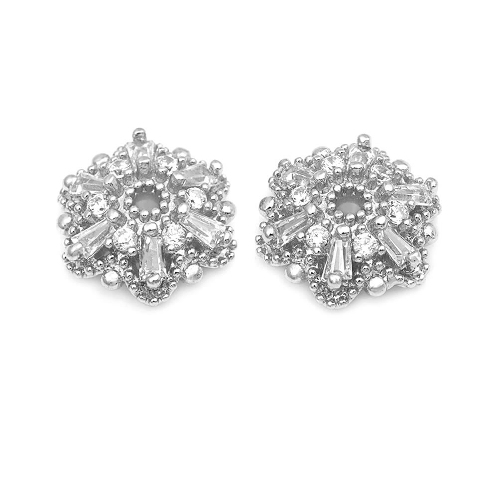 18K Gold Color Brass Zircon Fl - Supply Florist recension och pris