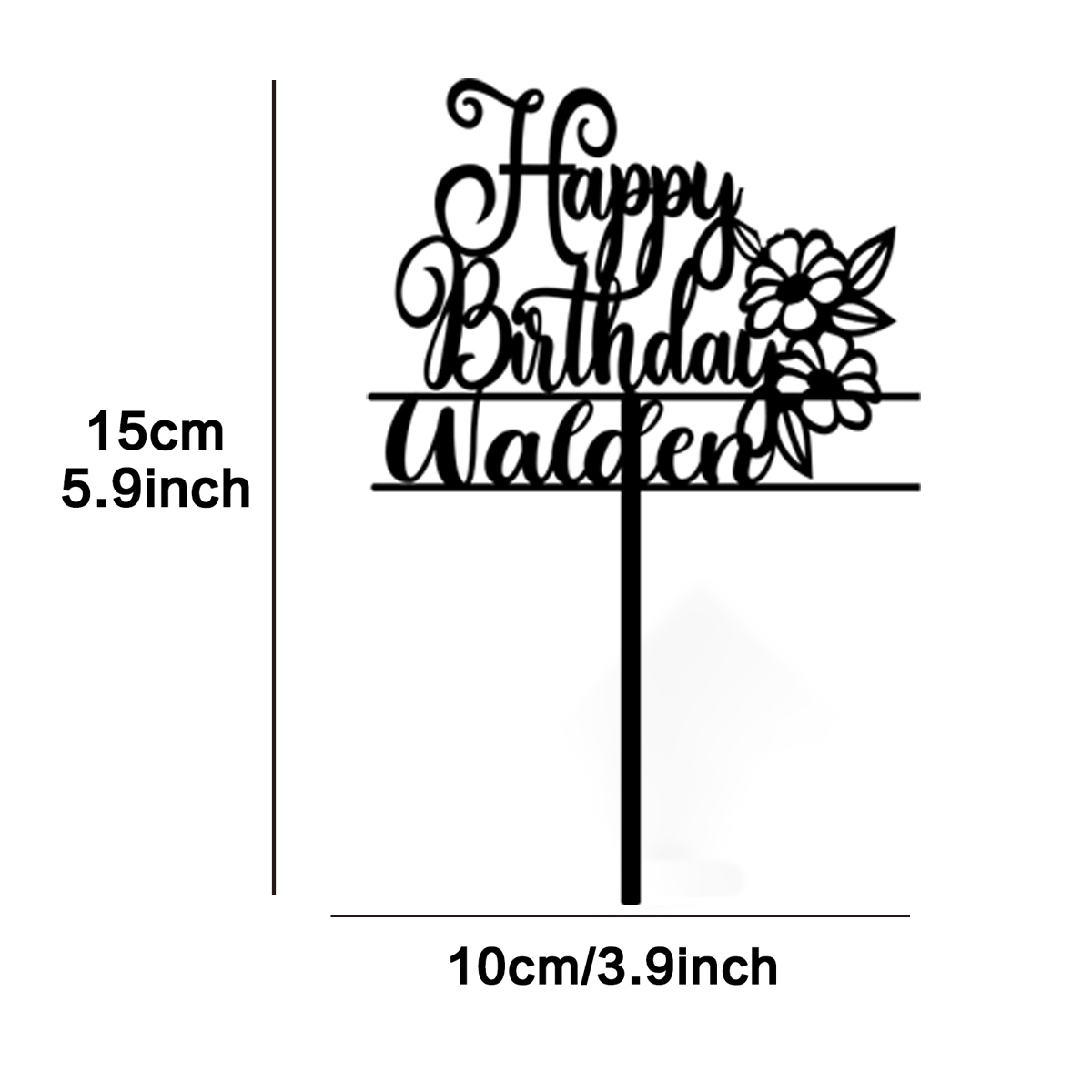 1PC New Happy Birthday to the  - Flower Supply recension och pris