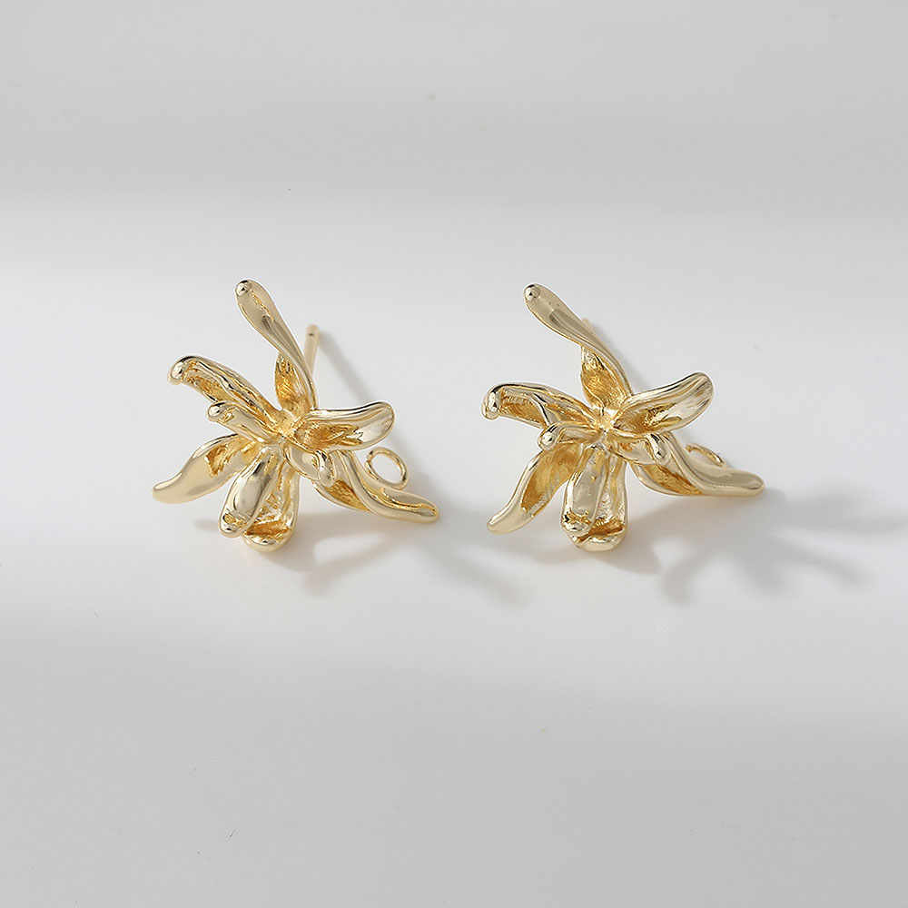 4PCS Dainty Flower Shape Ear S - Flower Supply recension och pris