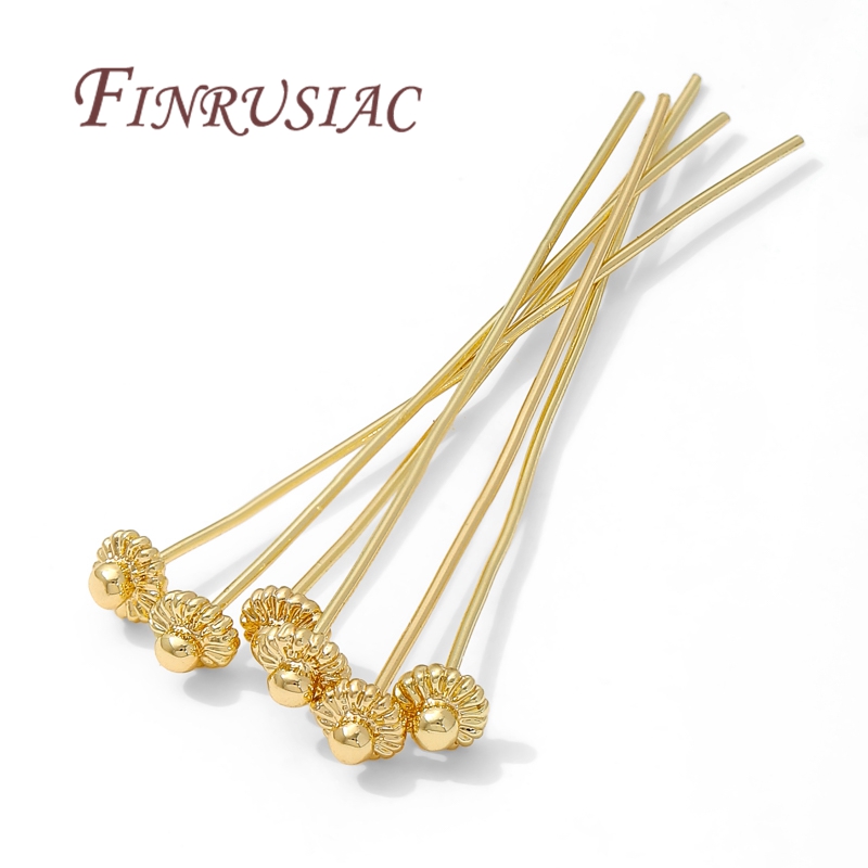 10/20Pcs/Lot 18K Gold-plated P - Flower Supply recension och pris