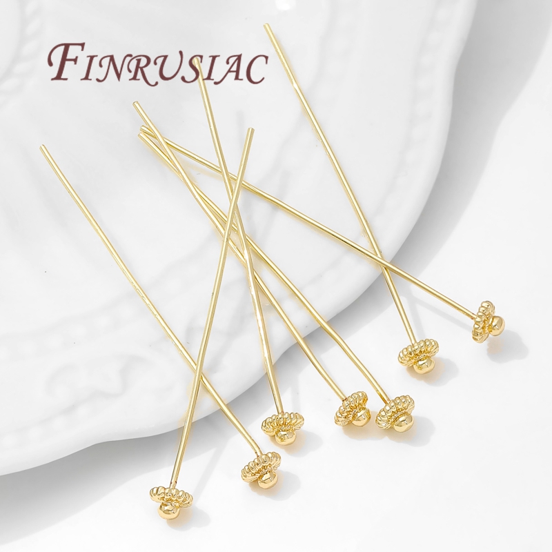 10/20Pcs/Lot 18K Gold-plated P - Flower Supply recension och pris