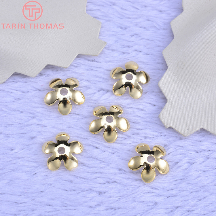 (3176)20PCS 8.5MM 24K Gold Col - Supply Florist recension och pris