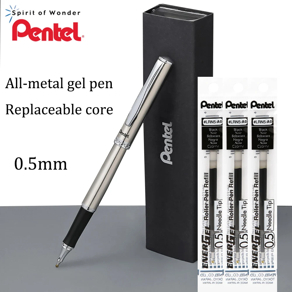 Japanese Pentel Metal Gel Pen  - Pentel Pen Energel recension och pris