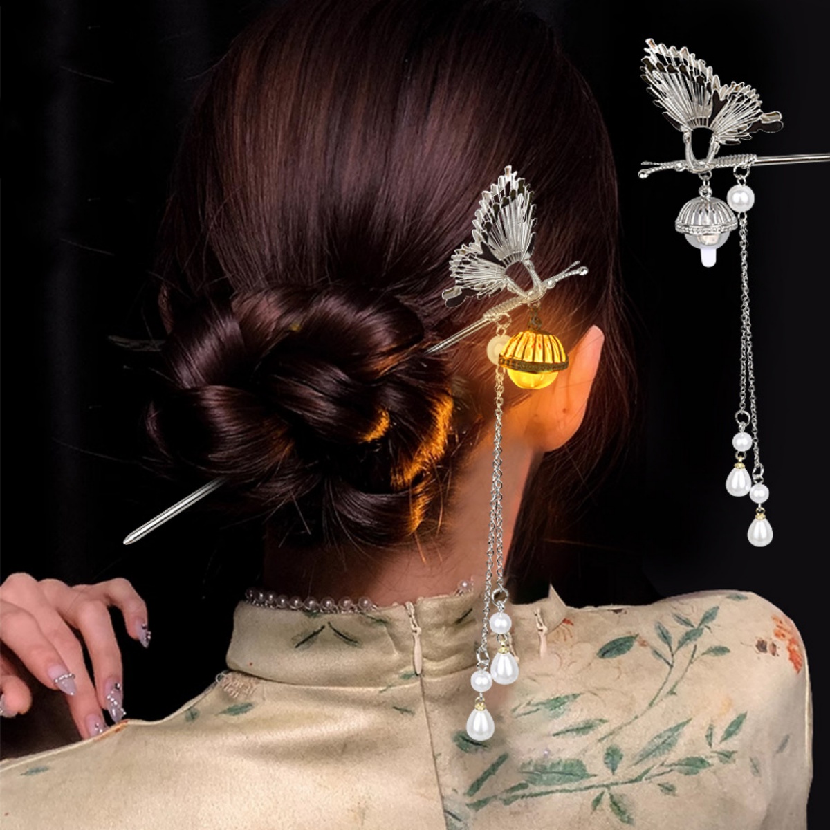 Luminous Flower Hairpin For Wo - Supply Florist recension och pris