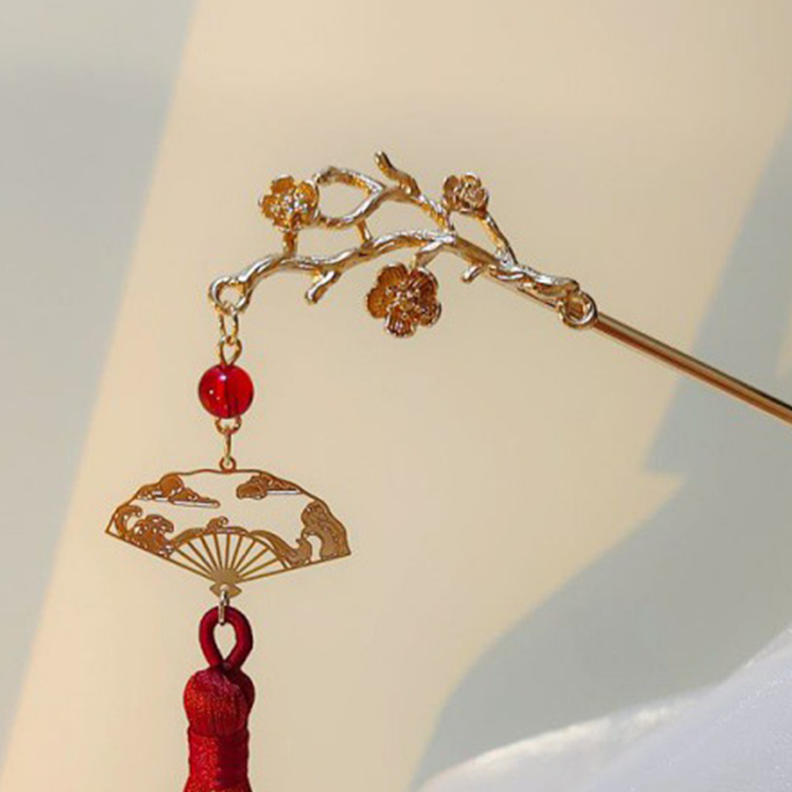 Retro Flower Tassel Hairpin Fo - Supply Florist recension och pris