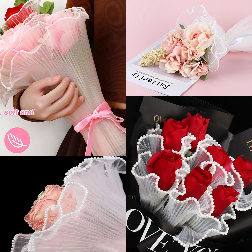 28cmX3.8Yds Flower Wrapping Pa - Florist Flower Supply recension och pris