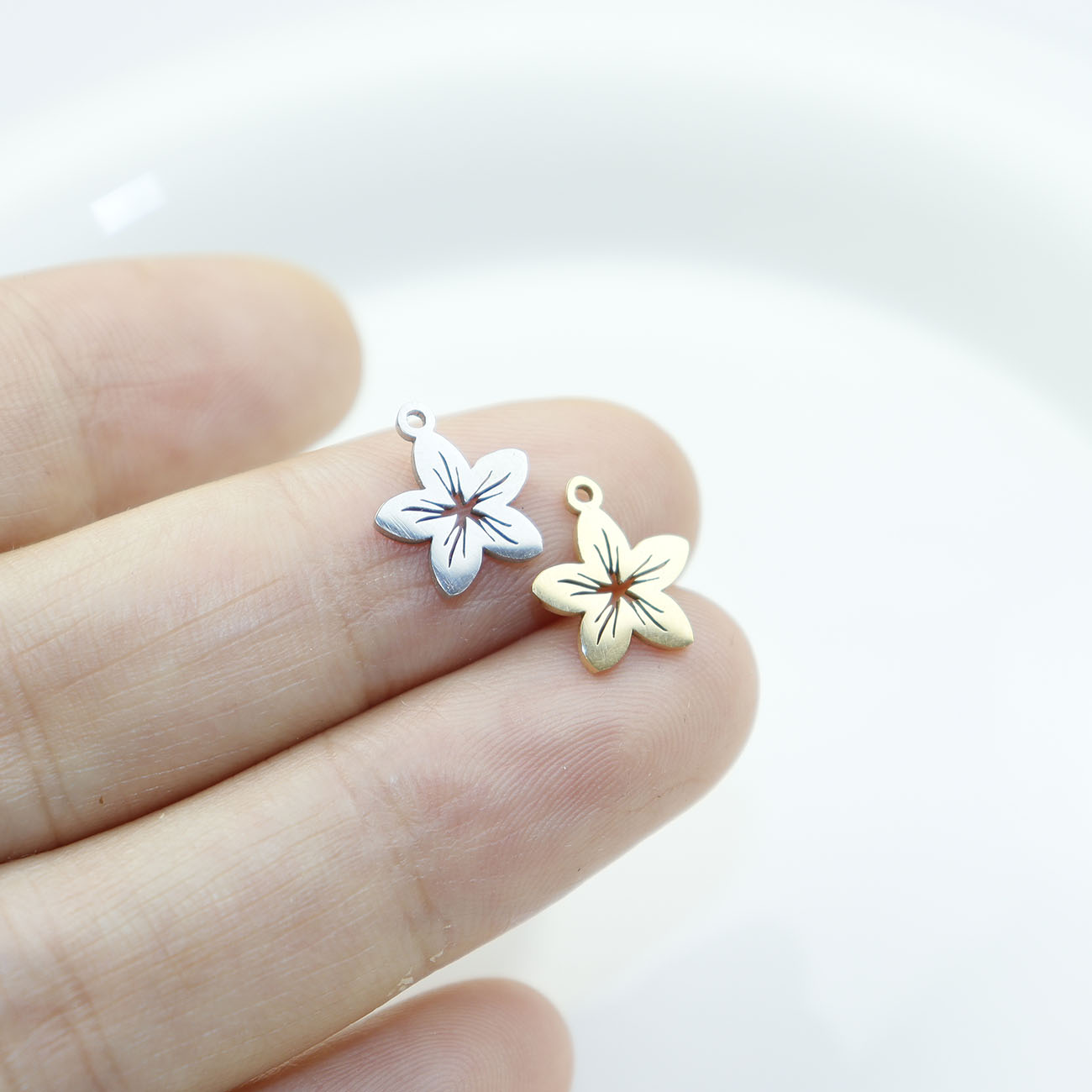 10pcs Stainless Steel Flower F - Supply Florist recension och pris
